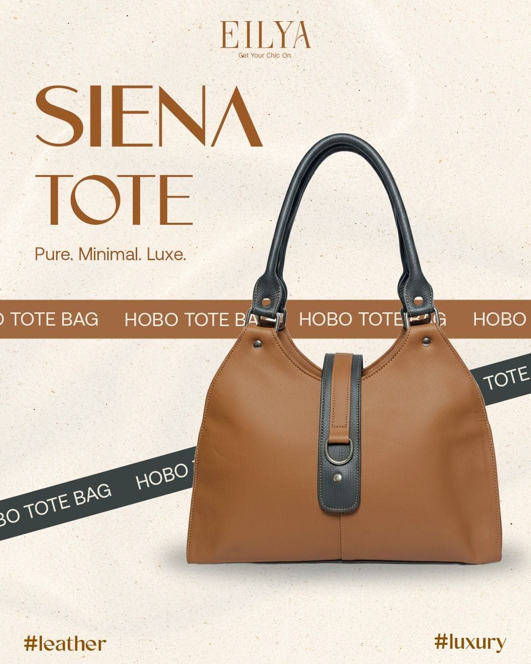 Large Aurelia Fan Tote